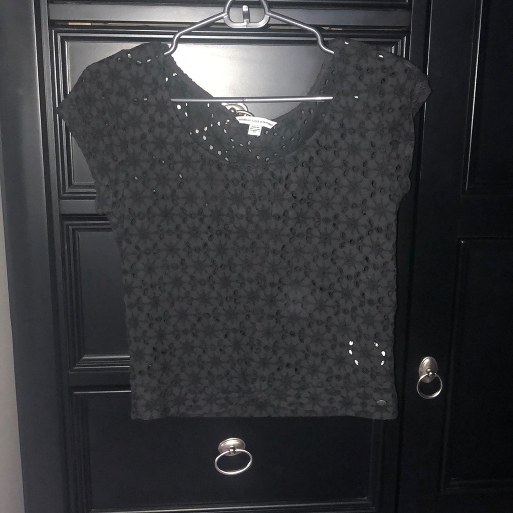 Grayish black T-shirt
